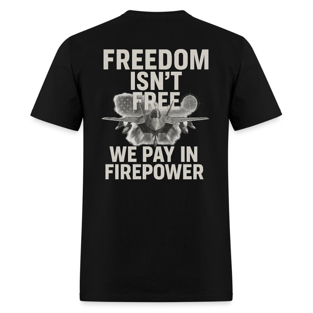 Freedom Isn'T Free We Pay Firepower - Adult & Kids T-Shirts, Sweatshirts & Hoodies apparel design preview 1