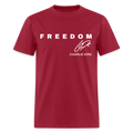 Freedom Thank You Charlie Kirk Signature True Patriot - Adult & Kids T-Shirts, Sweatshirts & Hoodies apparel design preview 1