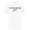 Freedom When People Stop Talking Charlie Kirk - Adult & Kids T-Shirts, Sweatshirts & Hoodies apparel design preview 1