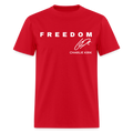 Freedom Signature Charlie Kirk Forever Our Heart US - Adult & Kids T-Shirts, Sweatshirts & Hoodies apparel design preview 1