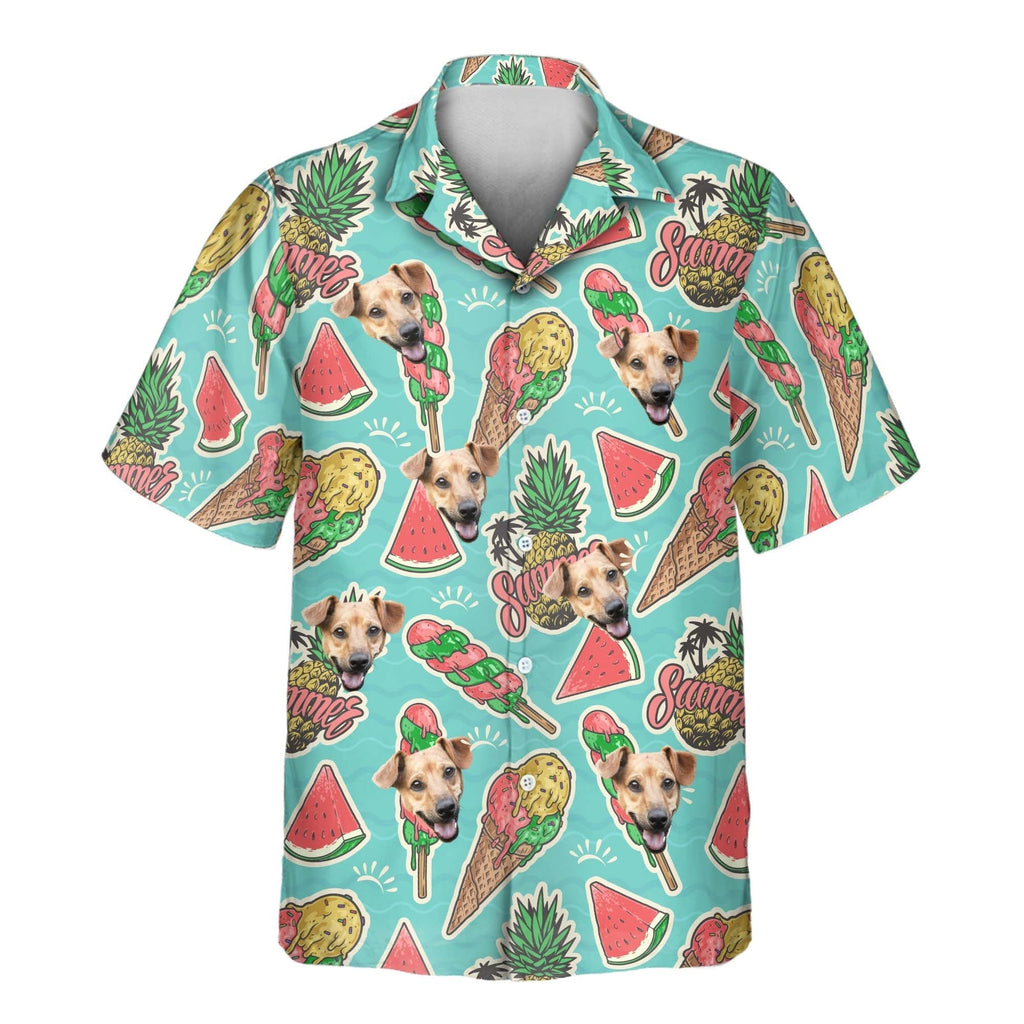 Beach Holiday Aloha Custom Hawaiian with Faces or - Adult & Kids T-Shirts, Sweatshirts & Hoodies apparel design preview 1