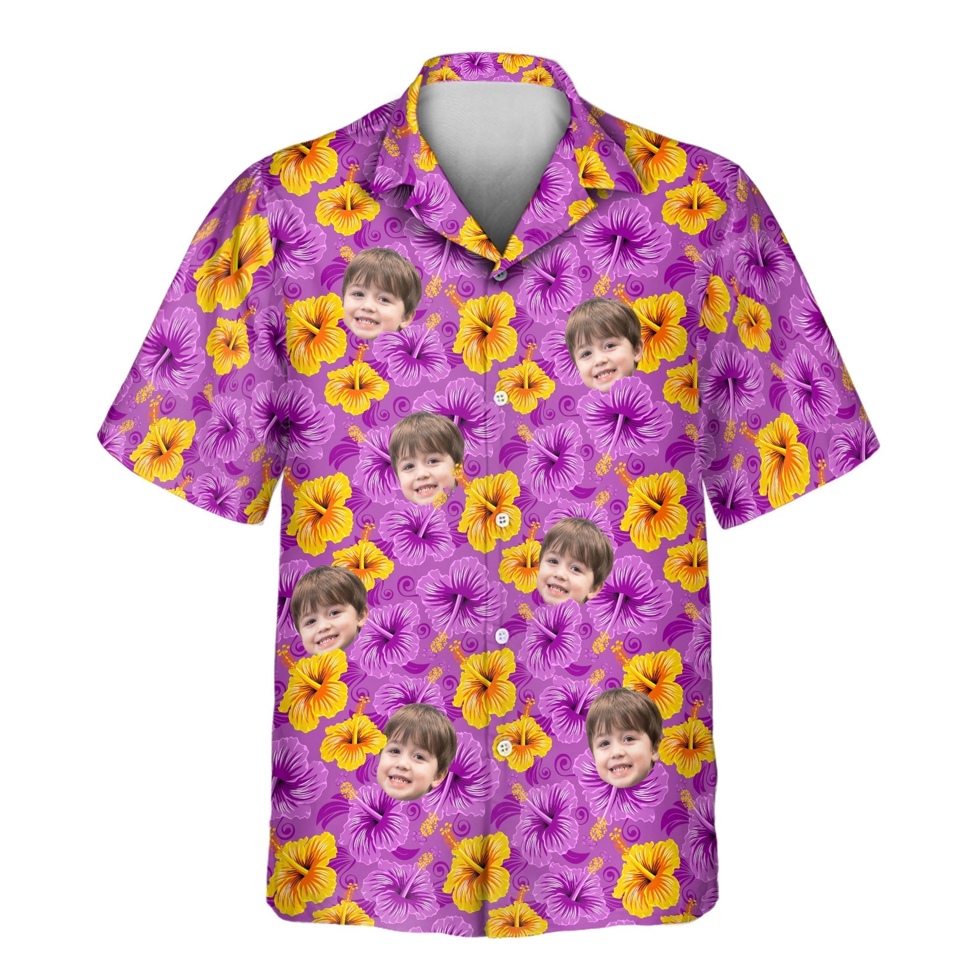 Enchanted Hibiscus Garden Aloha Custom Hawaiian with - Adult & Kids T-Shirts, Sweatshirts & Hoodies apparel design preview 1
