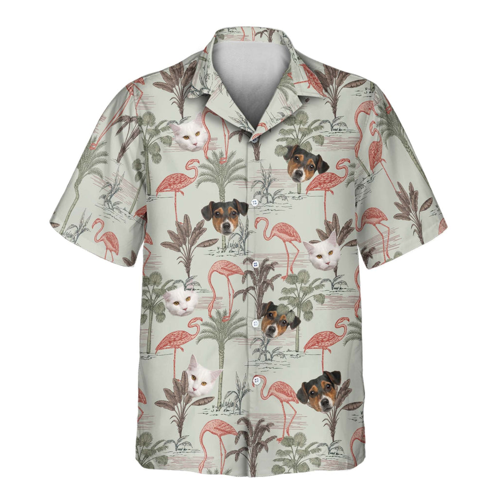 Exotic Jungle Aloha Custom Hawaiian with Faces or - Adult & Kids T-Shirts, Sweatshirts & Hoodies apparel design preview 1