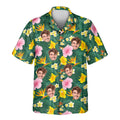 Island Blossom Aloha Custom Hawaiian with Faces or - Adult & Kids T-Shirts, Sweatshirts & Hoodies apparel design preview 1