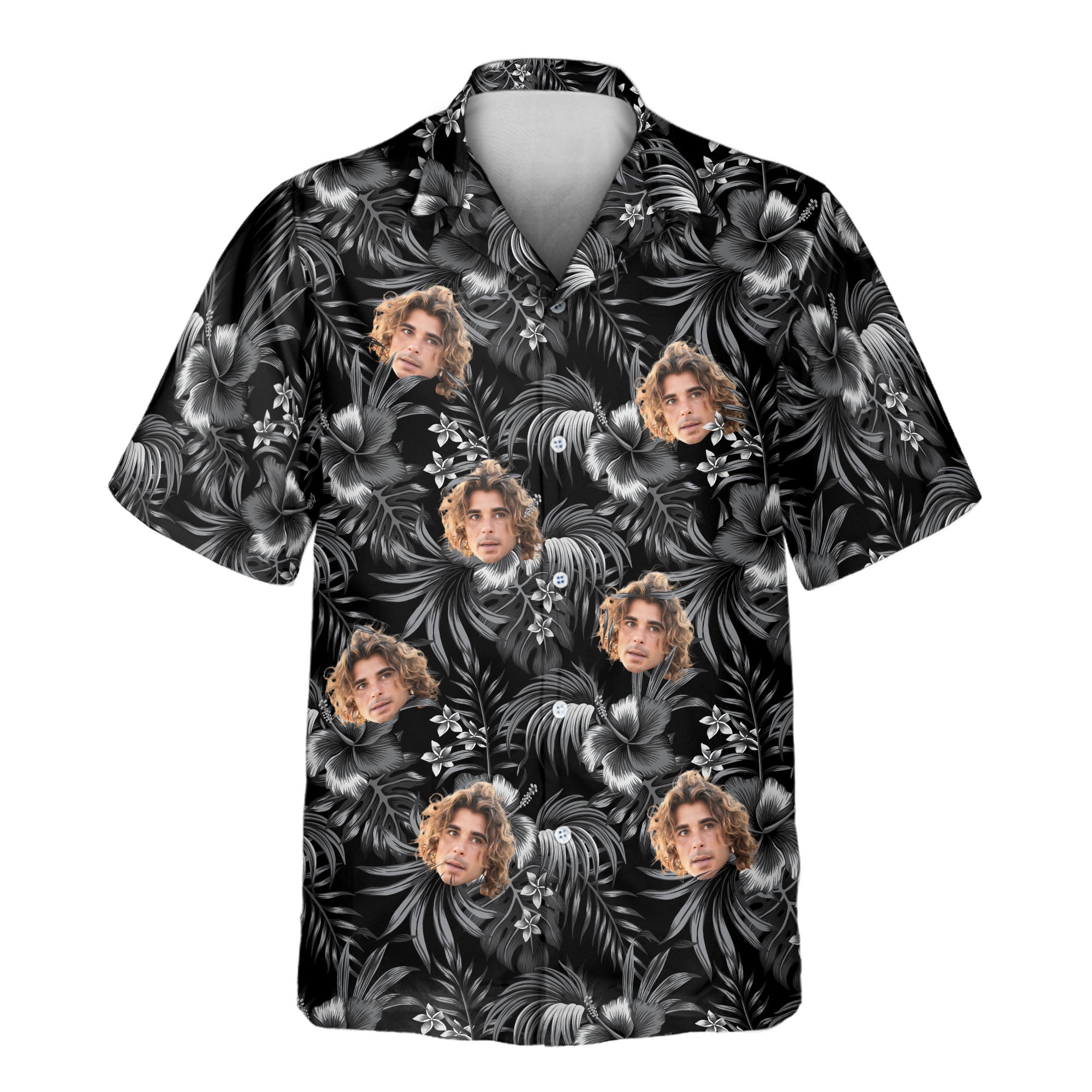 Midnight Hibiscus Paradise Aloha Custom Hawaiian with - Adult & Kids T-Shirts, Sweatshirts & Hoodies apparel design preview 1