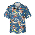 Surf Island Vibes Aloha Custom Hawaiian with Faces or - Adult & Kids T-Shirts, Sweatshirts & Hoodies apparel design preview 1