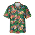Tiki Paradise Warrior Aloha Custom Hawaiian with - Adult & Kids T-Shirts, Sweatshirts & Hoodies apparel design preview 1
