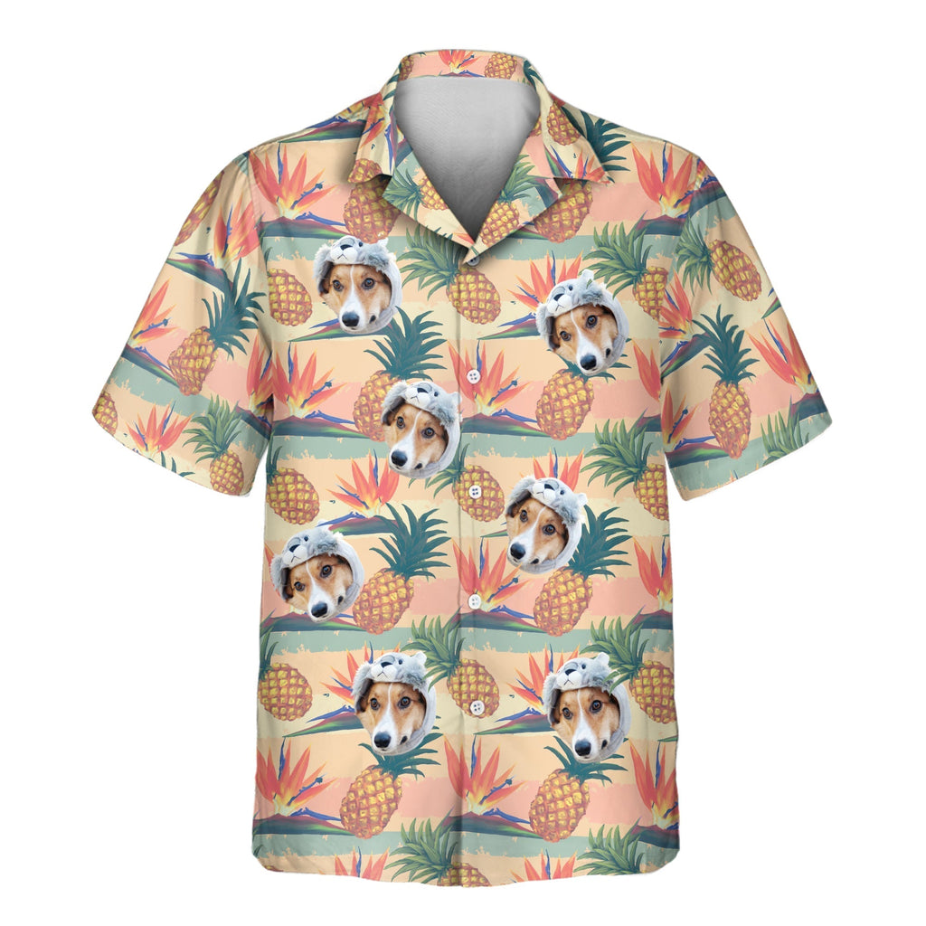 Tropical Bloom Aloha Custom Hawaiian with Faces or - Adult & Kids T-Shirts, Sweatshirts & Hoodies apparel design preview 1