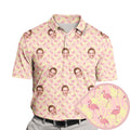 Tropical Flamingo Funny Golf with Faces or Logos - Adult & Kids T-Shirts, Sweatshirts & Hoodies apparel design preview 1