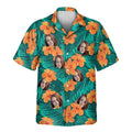 Tropical Flowers and Palm Leaves Aloha Custom - Adult & Kids T-Shirts, Sweatshirts & Hoodies apparel design preview 1