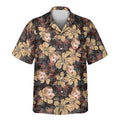 Tropical Grunge Bloom Aloha Custom Hawaiian with - Adult & Kids T-Shirts, Sweatshirts & Hoodies apparel design preview 1