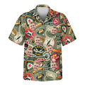 Wilderness Adventure Aloha Custom Hawaiian with Faces - Adult & Kids T-Shirts, Sweatshirts & Hoodies apparel design preview 1