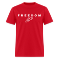 Freedom When People Stop Talking Charlie Kirk 2 - Adult & Kids T-Shirts, Sweatshirts & Hoodies apparel design preview 1