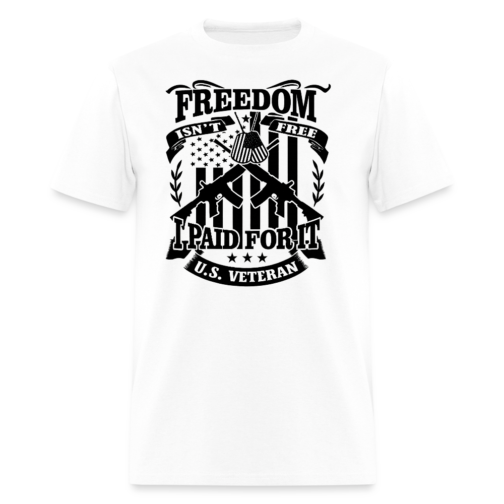 Freedom Isn'T Free I Paid Veteran - Adult & Kids T-Shirts, Sweatshirts & Hoodies apparel design preview 1