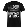 I Am Veteran Love Freedom - Adult & Kids T-Shirts, Sweatshirts & Hoodies apparel design preview 1