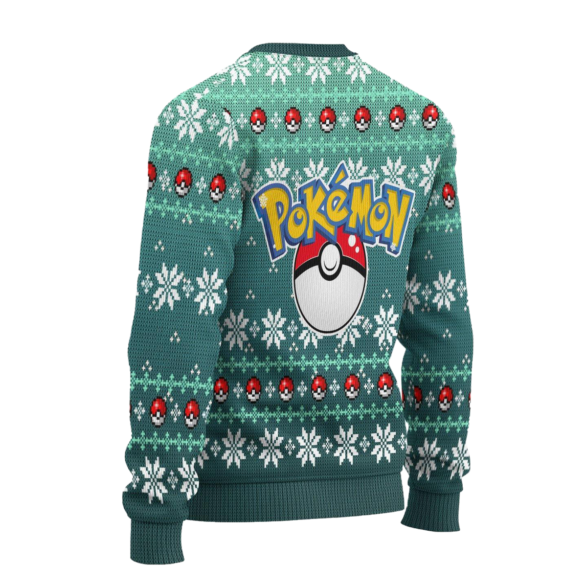 Bulbasaur Anime 3D Ugly Christmas Sweater - Holiday Gift product image 2