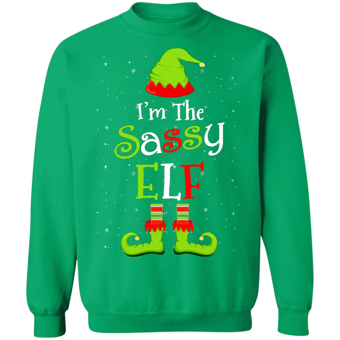 I’m the sassy elf Christmas Sweater - Holiday Gift product image 3