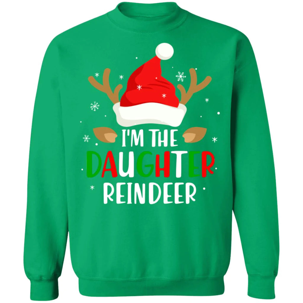 I’m the daughter reindeer Christmas Sweater - Holiday Gift product image 3