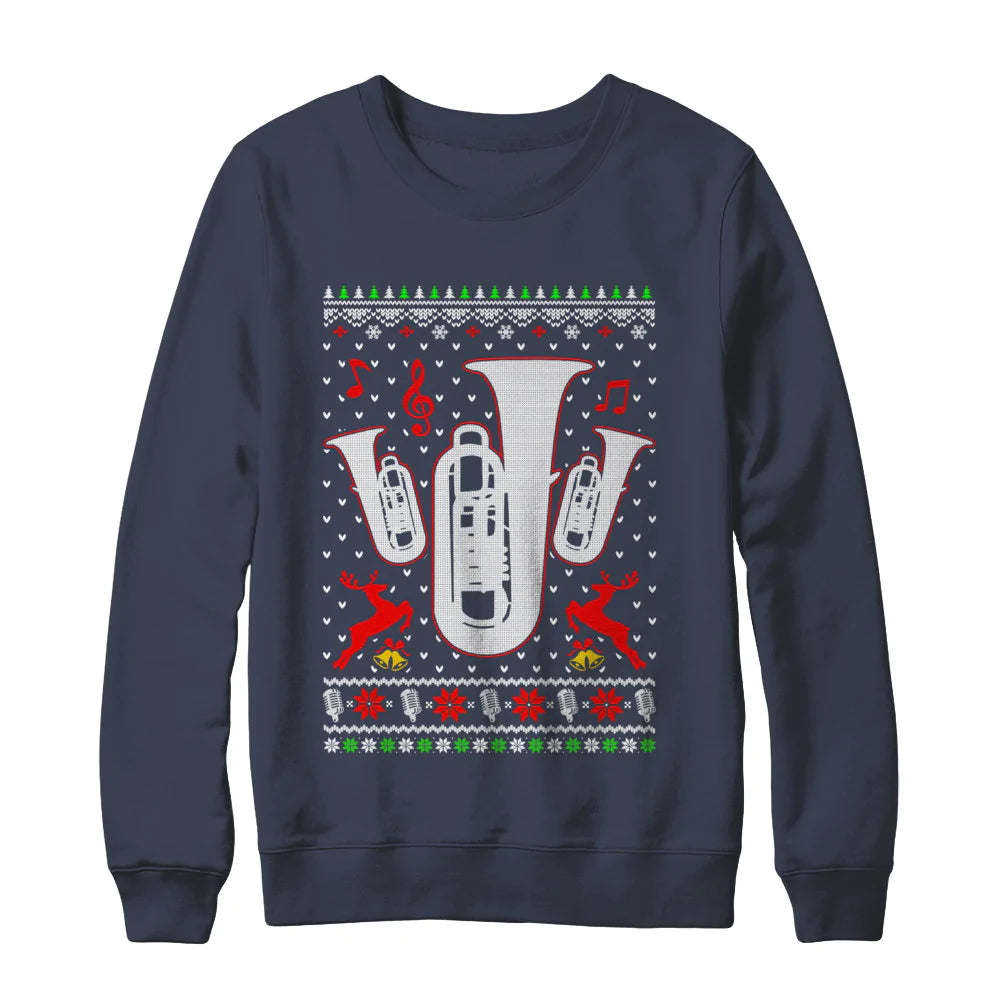 Santa tuba Christmas Sweater - Holiday Gift product image 3