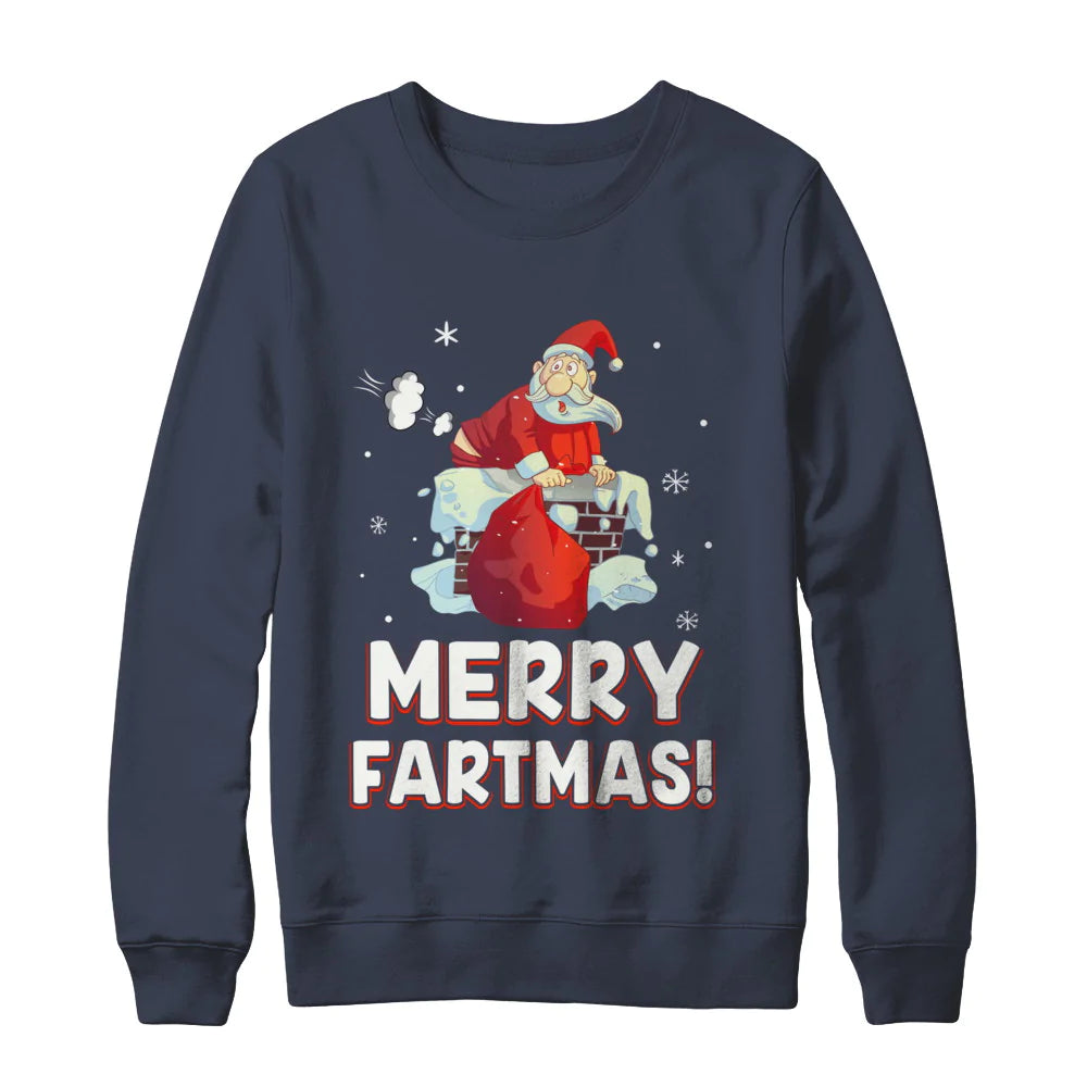 Merry fartmas santa claus Christmas Sweater - Holiday Gift product image 3