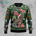 Elephant i didn’t fart my butt blew you a kiss 3D Ugly Christmas Sweater - Holiday Gift product image