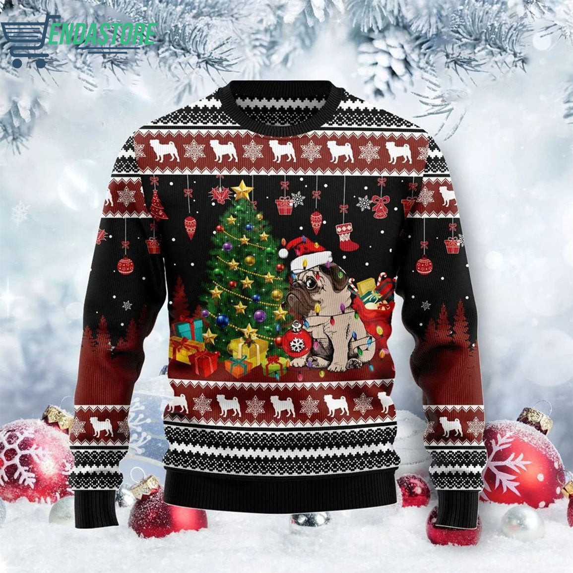 Granoma Look 3D Christmas Sweater - Holiday Gift product image 3
