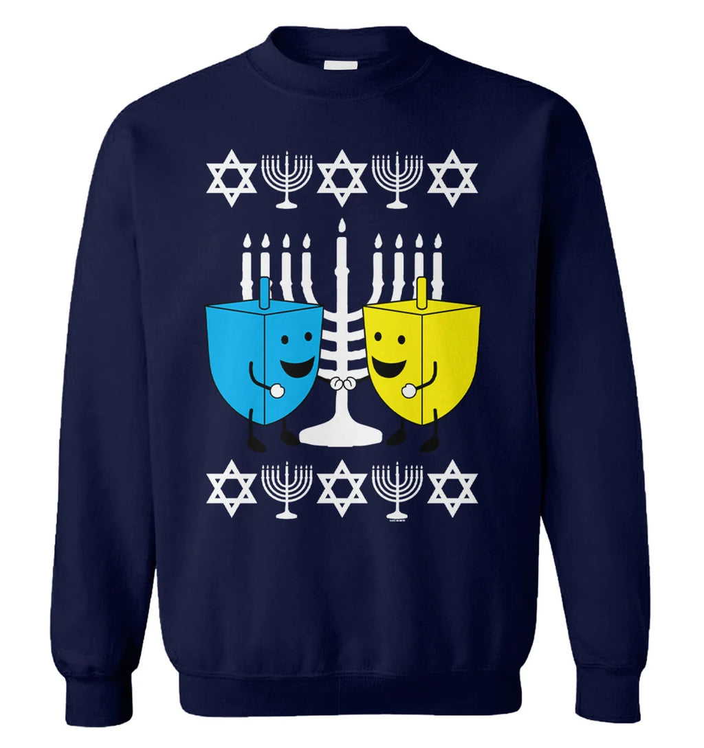 Happy Dreidels Christmas Sweater - Holiday Gift product image 3