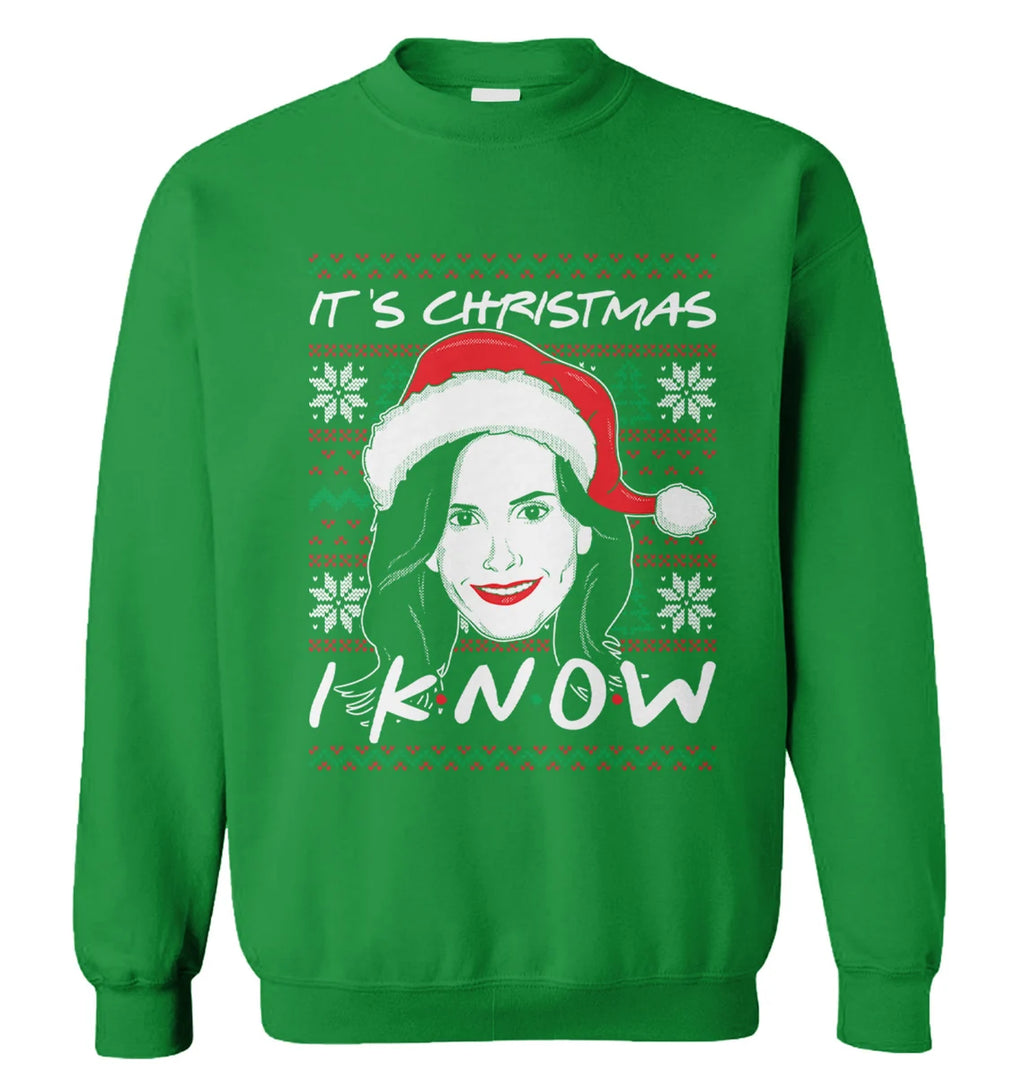 Phoebe Buffay it’s Christmas i know Christmas Sweater - Holiday Gift product image 3