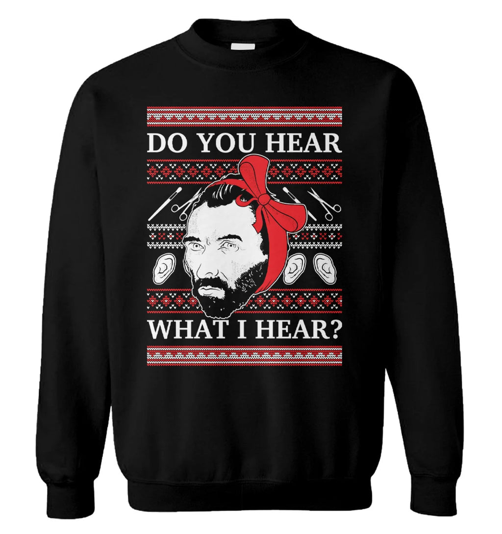 Van Gogh do you hear what i hear Christmas Sweater - Holiday Gift product image 3