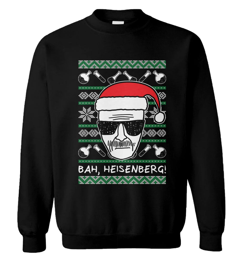 Walter White bah heisenberg Christmas Sweater - Holiday Gift product image 3