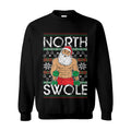 Jacked Santa Claus north swole Christmas Sweater - Holiday Gift product image 2