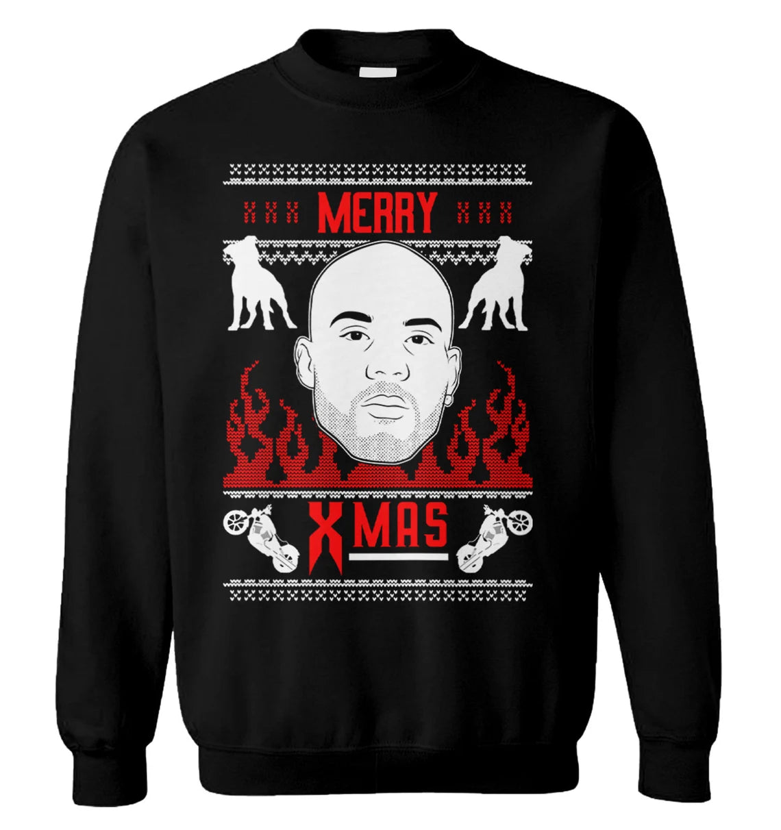 Ruff X merry xmas Christmas Sweater - Holiday Gift product image 3
