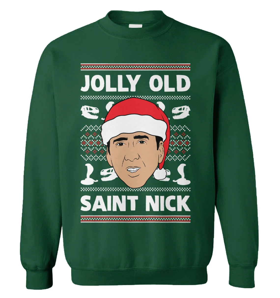 Jolly old saint Nick Christmas Sweater - Holiday Gift product image 3