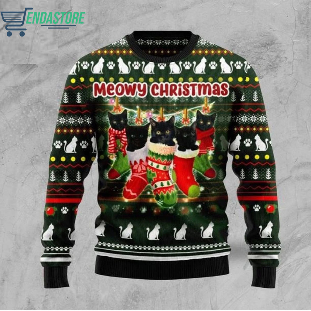 Silent butt deadly Santa 3D Ugly Christmas Sweater - Holiday Gift product image 4