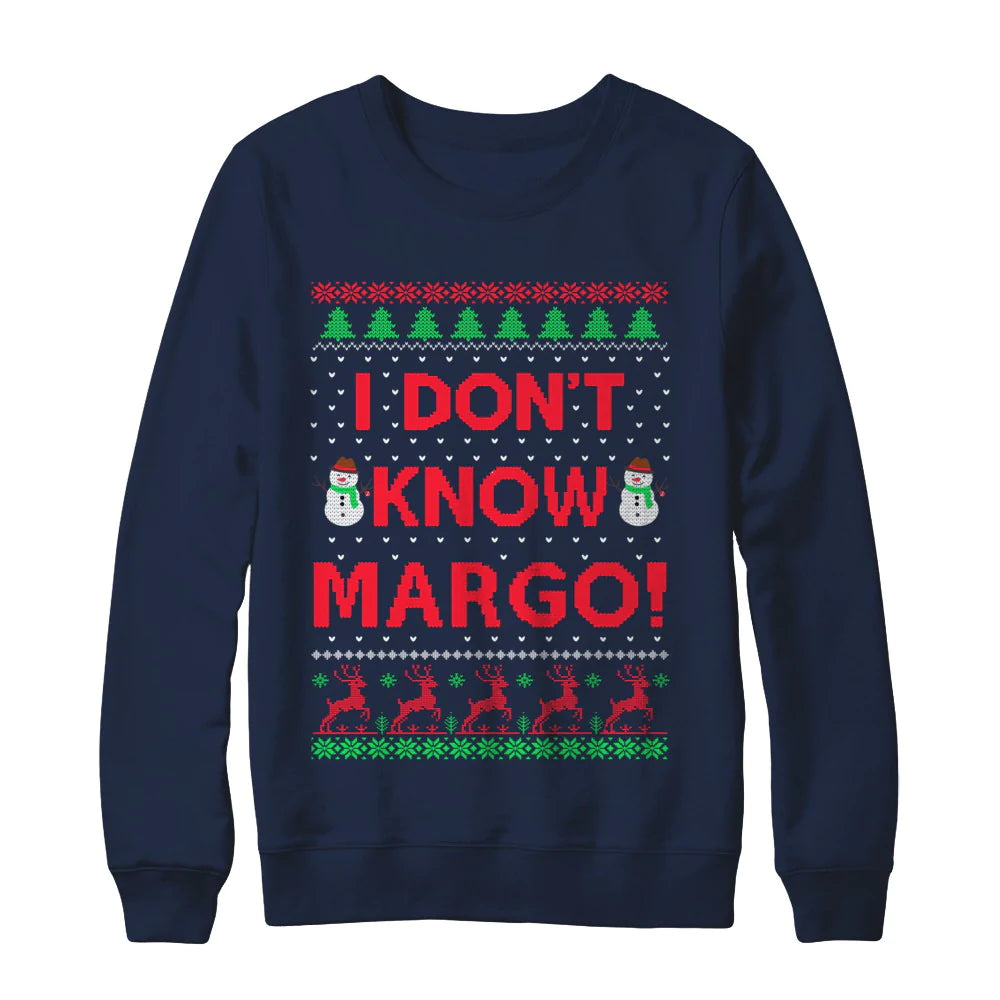 I don’t know margo Christmas Sweater - Holiday Gift product image 3