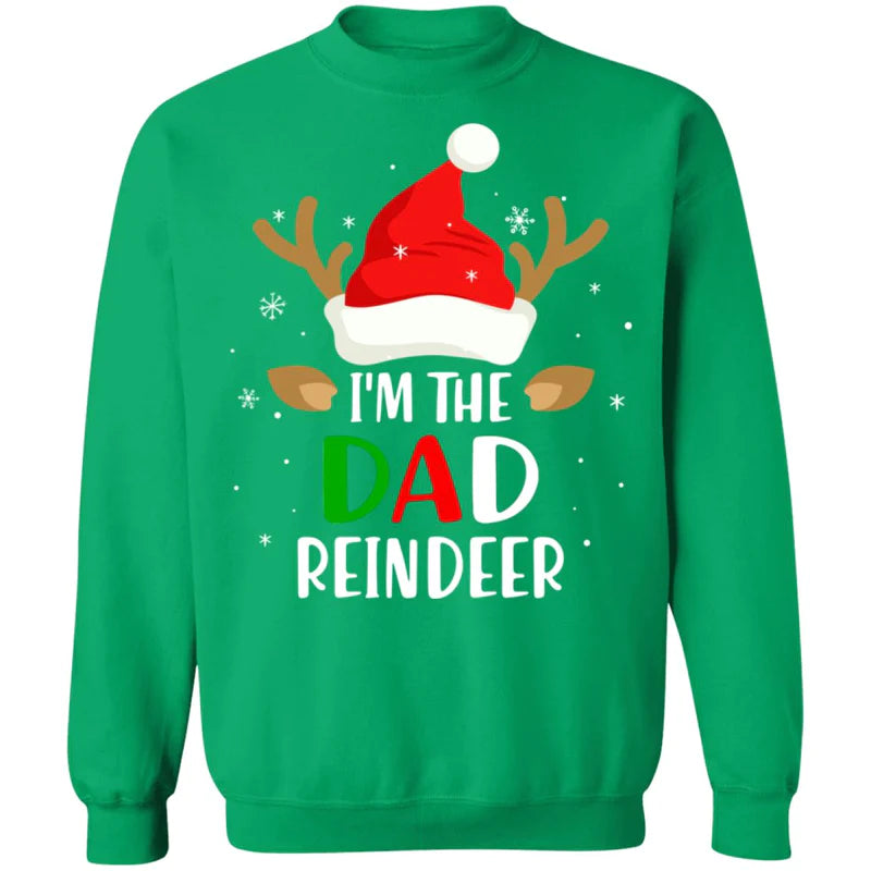 I’m the dad reindeer Christmas Sweater - Holiday Gift product image 3