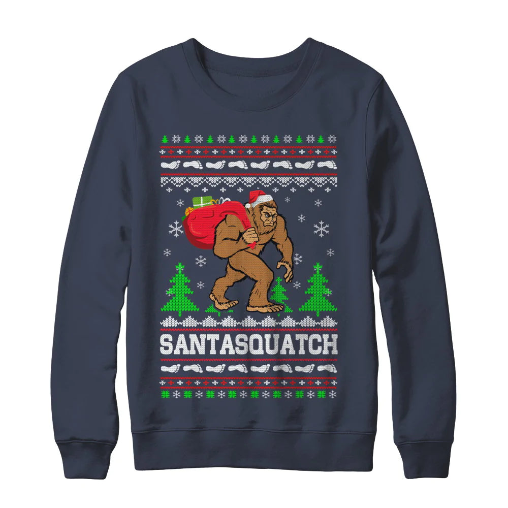 Santasquatch bigfoot Christmas Sweater - Holiday Gift product image 3