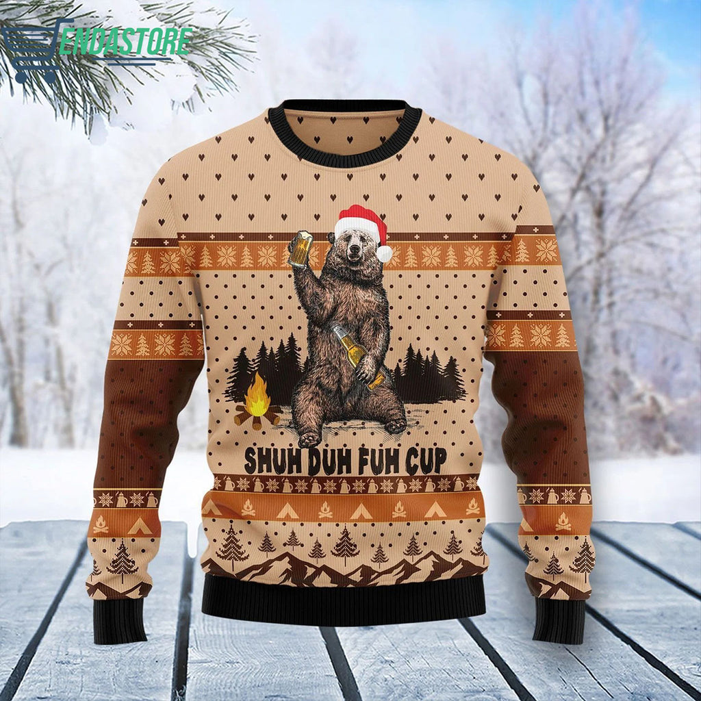 Robot Santa Merry 3D Ugly Christmas Sweater - Holiday Gift product image 5
