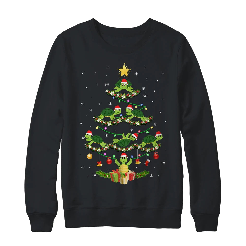 Sea turtles lover xmas Christmas Sweater - Holiday Gift product image 2