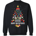 Happy hockeydays ice hockey Christmas Sweater - Holiday Gift product image 2
