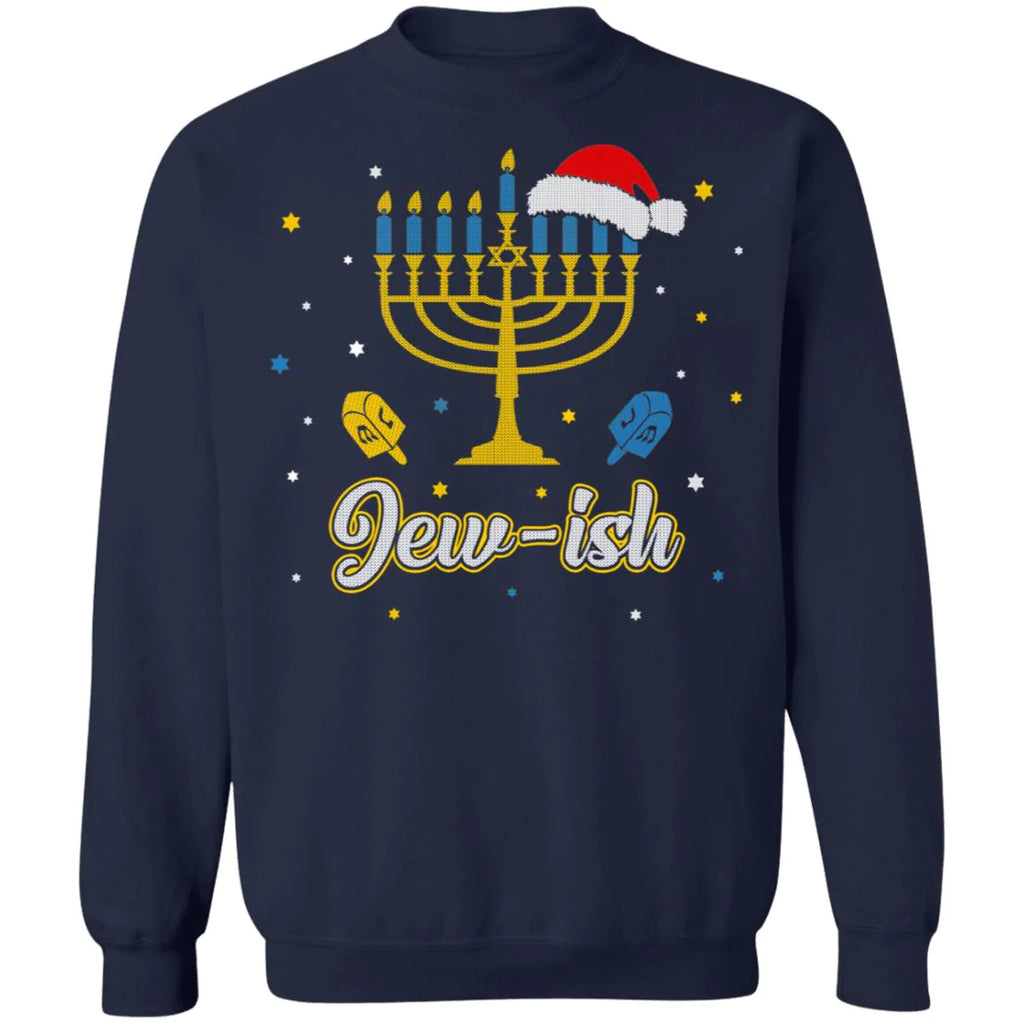 Jew ish Christmas Sweater - Holiday Gift product image 3