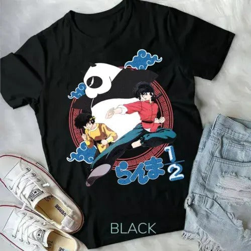 Ranma 1 2 Nibun No Ichi Japanese New Top Best Anime - Adult & Kids T-Shirts, Sweatshirts & Hoodies apparel design preview 1