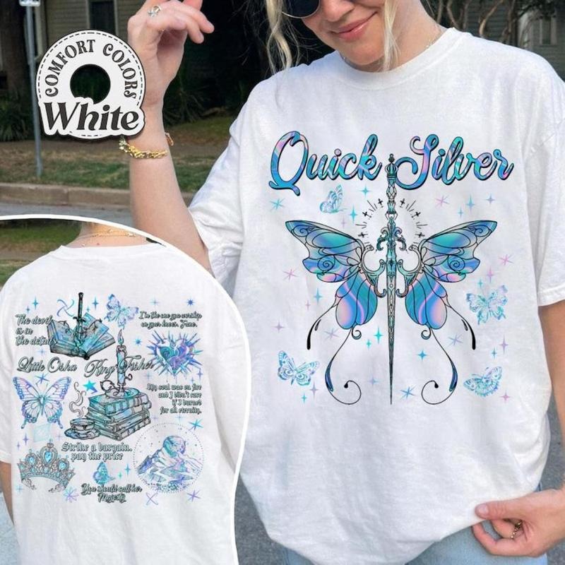 2 Side Quicksilver Comfort Color Fan Saeris Fane - Adult & Kids T-Shirts, Sweatshirts & Hoodies apparel design preview 1