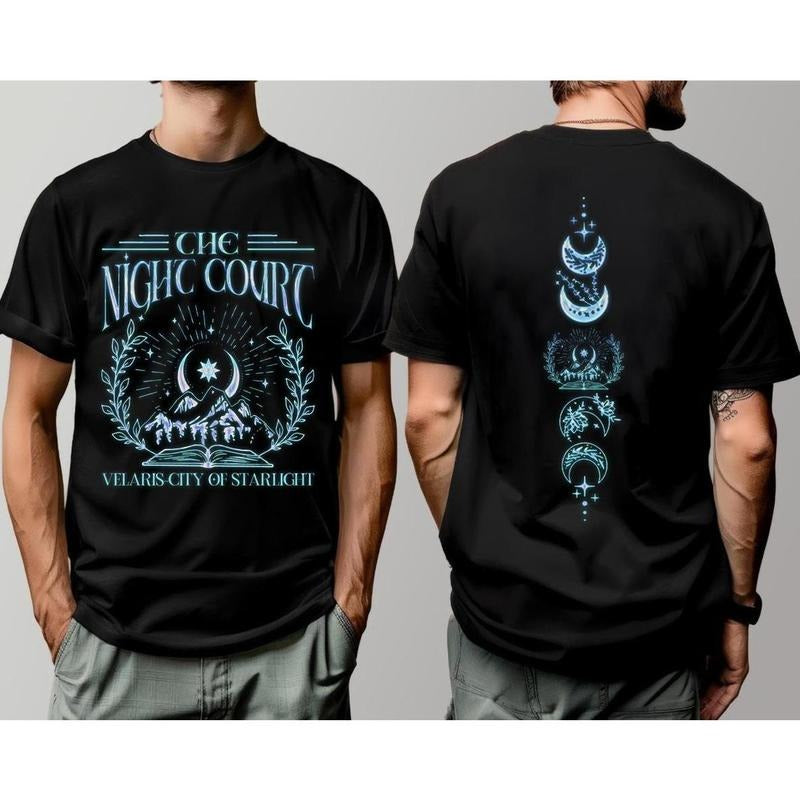 2 Sided Velaris Night Court Acotar City Starlight - Adult & Kids T-Shirts, Sweatshirts & Hoodies apparel design preview 1