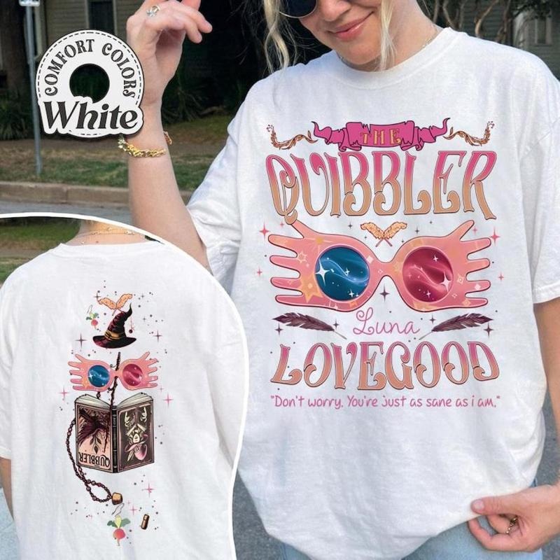 2 Sided Quibbler Wizard School Don'T Worry You'Re - Adult & Kids T-Shirts, Sweatshirts & Hoodies apparel design preview 1
