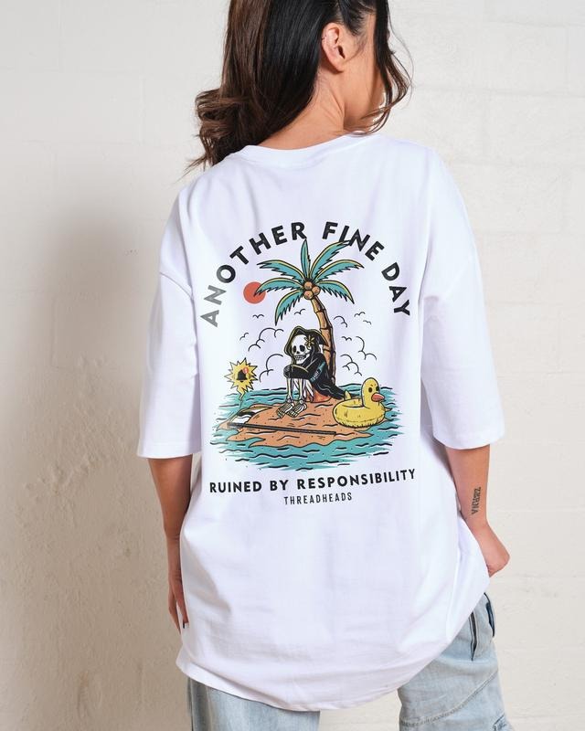 2 Sides ANOTHER FINE DAY Summer Cotton Menswear S 3XL - Adult & Kids T-Shirts, Sweatshirts & Hoodies apparel design preview 1