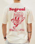 2 Sides NEGRONI Cocktail Retro Cartoon Cotton - Adult & Kids T-Shirts, Sweatshirts & Hoodies apparel design preview 1