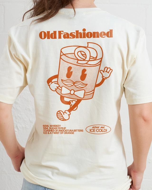 2 Sides OLD FASHIONED Summer Cotton Menswear S 3XL - Adult & Kids T-Shirts, Sweatshirts & Hoodies apparel design preview 1