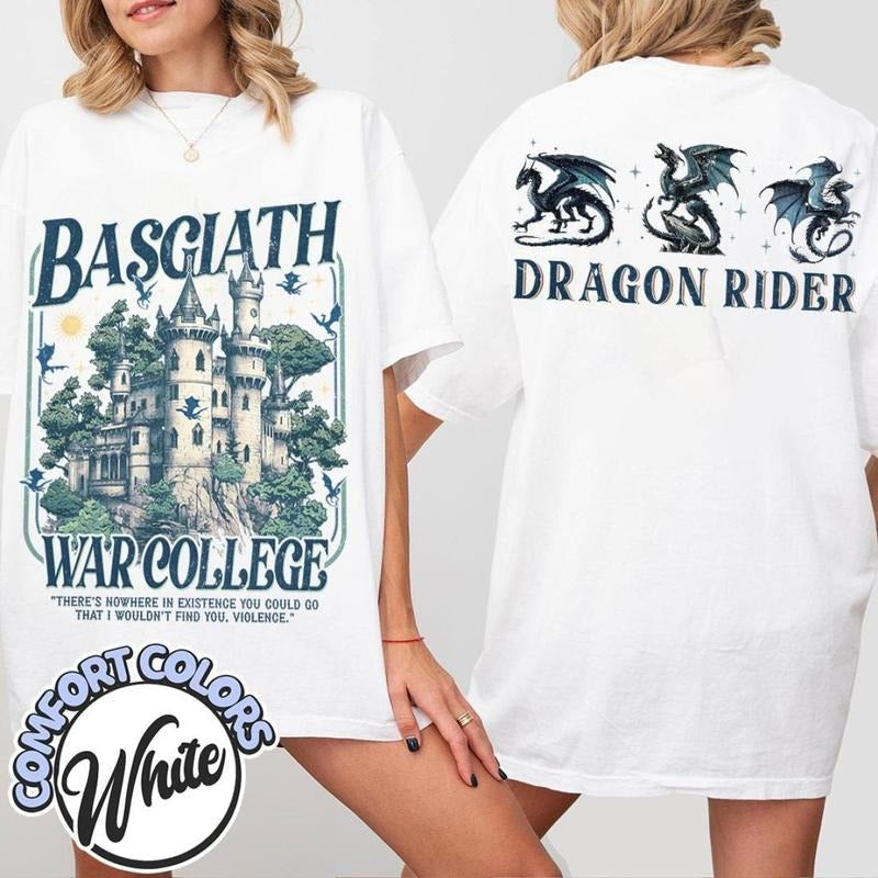 2 Slie Basgiath War College Booktok Fourth Wing Iron - Adult & Kids T-Shirts, Sweatshirts & Hoodies apparel design preview 1