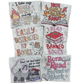 2 24 BOOK LOVERS BUNDLE Choose Your LEAVE SECOND - Adult & Kids T-Shirts, Sweatshirts & Hoodies apparel design preview 1